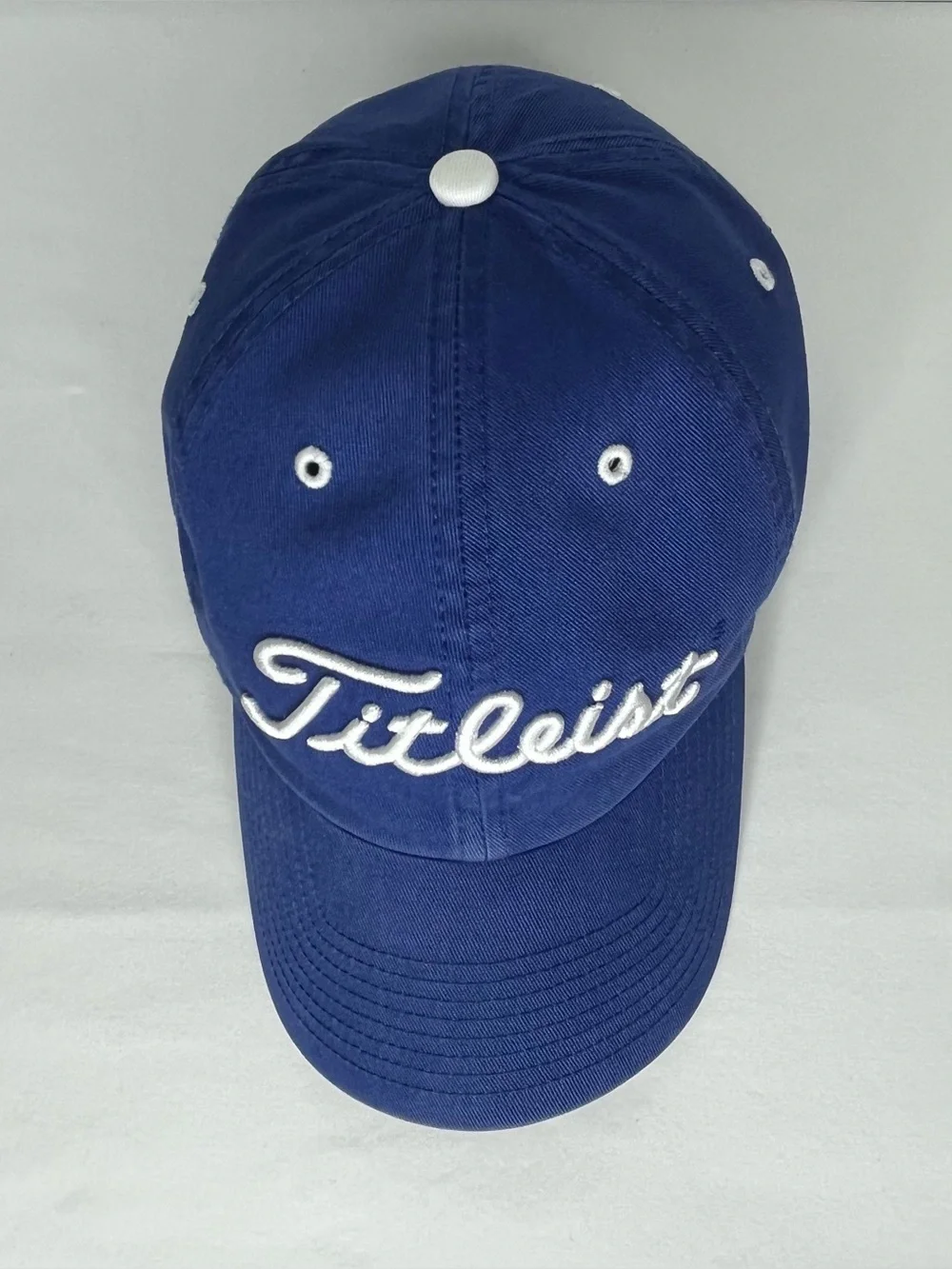 Titleist Royal Blue Baseball Cap with White Embroidery